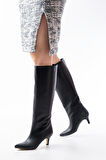 SYT-2004 Siyah Günlük Kadın Çizme