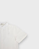 Keten Çocuk Kısa Kollu Gömlek