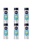 Men Cool Kick Fresh Erkek Deodorant Sprey 150 ml x 6