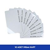 10 Adet SARKEY SR-621 Mifare Kart - Rfıd Tag - Göstergeç - 13,56 Mhz