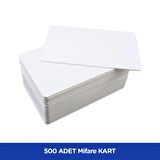 500 Adet SARKEY SR-621 Mifare Kart - Rfıd Tag - Göstergeç - 13,56 Mhz