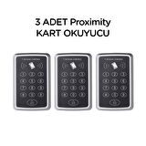 3 Adet SARKEY SR-204 Stand-Alone Proxmty Kart Okuyucu (125 Khz)