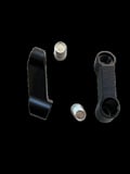 Üniversal Ayna Uzatma Genişletme Aparatı Siyah 10mm Düz Diş Pcx