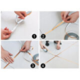 0.5 cm 50 Metre Gri Fayans Arası Şerit Bant