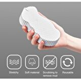 AÇIKLAMA BEBEK PEELİNG BANYO SÜNGERİ    Ürün Özellikleri    Verimli ovma ve peeling için yüksek kaliteli sünger malzemeden yapılmıştır. Kolay kavrama ve muhafaza için uygun bir boyut ve şekil olarak tasarlanmıştır. Kir, yağ ve ölü cilt hücrelerini t