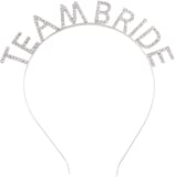Gümüş Kaplama Kristal Taşlı Team Bride Taç