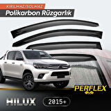 Toyota Hilux 2015+ Cam Rüzgarlığı V2 Düz