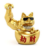 Polyester Şanslı Kedi Figürü Model 1