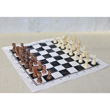 Ahşap Satranç Taşı 9 Cm