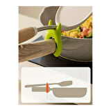 Silikon Tava Tencere Kaşık Tutucu