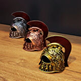 Metal Dekoratif Şövalye Miğferi