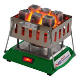 Kare Krom Elektrikli Nargile Köz Ocağı