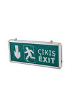 Cata Led Işıklı Acil Çıkış Exıt Levhası Aşağı Yön