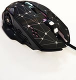 GMX7 RGB Gaming Mouse, 7 Tuşlu, Kablolu USB, Gökkuşağı LED Aydınlatmalı, Optik Oyuncu Mouse, Stalker Warrior Siyah