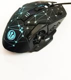 GMX7 RGB Gaming Mouse, 7 Tuşlu, Kablolu USB, Gökkuşağı LED Aydınlatmalı, Optik Oyuncu Mouse, Stalker Warrior Siyah