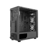 Gameforce Xmesh 4 Fanlı Siyah ATX Oyuncu Bilgisayar Kasası