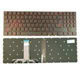 Lenovo Legion Y540-17IRH Notebook Klavye Işıklı (Kırmızı Harf)