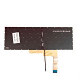 MSI Katana GF66 11UE-605XTR Notebook Klavye Kırmızı Işıklı