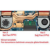 Asus TUF A15 FX506IV Notebook GPU Fan