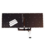 MSI Thin GF63 12UCX MS-16R8 Notebook Klavye Işıklı Gümüş