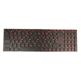 MSI GE62 Apache 7RD-1406XTR Notebook Klavye Işıklı Kırmızı
