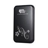 LineOn 2.5 inç Harici HDD Kutusu USB 3.0 Desenli