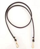 Spagetti Model Çanta Sapı Koyu Kahve Renk Light Gold Metal