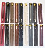 Derili Fermuar Yeni Model Lacivert 30 cm Light Gold