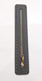 Derili Fermuar Yeni Model Gri 30 cm Light Gold