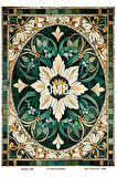 Oriental Mozaik Serisi OM8 Pirinç Dekopaj 30*42 cm