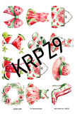 Karpuz Serisi KRPZ9 Pirinç Dekopaj 30*42 cm