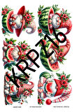 Karpuz Serisi KRPZ16 Pirinç Dekopaj 30*42 cm