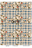 Çilek Serisi ÇMF10 Pirinç Dekopaj 30*42 cm