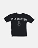 Unisex Genç Baskılı Pamuklu Tshirt