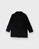 Genç Önü Düğmeli Kaban