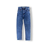 Çocuk Unisex Düğme Detaylı Jean