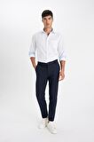 DeFacto Regular Fit Oxford Basic Düz Uzun Kollu Beyaz Gömlek B1873AX23AUWT82