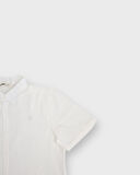 Genç Keten Kısa Kollu Gömlek