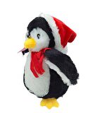 Peluş Penguen Oyuncak Şapkalı Peluş Sevimli Penguen 30cm.