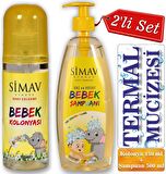 SİMAV Termal Sulu Bebek Seti 2'li - Kolonya 150 ml + Şampuan 500 ml