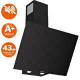 Ferre FlowArt Kappa SilenArt Ultra Sessiz Siyah Ankastre Set ( D077-SA + QBL62CS  +  MS261 )