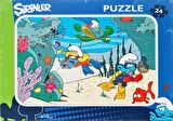 Kesman Kitap Şirinler 3+ Yaş Büyük Boy Puzzle 24 Parça