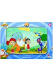 Ks Games Nasrettin Hoca Zaman Yolcusu 24 parça Frame Puzzle/Yapboz