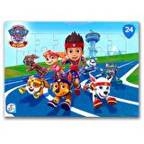 Paw Patrol (Pati Devriyesi) ve Kral Şakir 2 li Frame Puzzle/Yapboz