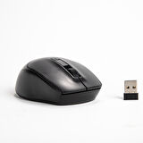 Hadron HDX3408-S 1600dpi 2.4Ghz USB Kablosuz Mouse - Siyah