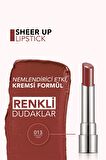 Flormar Nemlendirici Parlak Ruj (MORUMSU PEMBE) - Sheer Up Sls. - 013 Gaia - 8682536012119