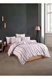 Modern Ultra Comfort Lastikli Çarşaflı Pamuklu Tek Kişilik Nevresim Takımı ( 1 Adet Yastık Kılıflı)