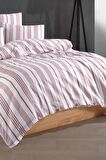 Modern Ultra Comfort Lastikli Çarşaflı Pamuklu Tek Kişilik Nevresim Takımı ( 1 Adet Yastık Kılıflı)