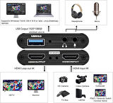 Anunnaki AN4130 HDMI 4k UHD 30HZ Video Capture Cihazı Gamer Yayın ve Kayıt Uyumlu