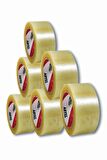 Astel Koli Bandı 45x100 Şeffaf 6'lı Paket